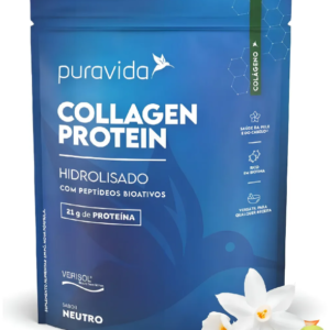 Collagen Protein Puravida Sem sabor 450g