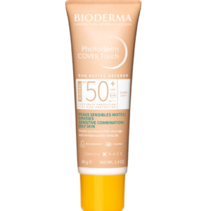 Protetor Solar Facial Bioderma Photoderm Cover Touch Mineral FPS 50+ Claro 40g